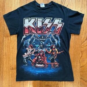 y2k KISS 2013 Monster world tour black band tee Size S